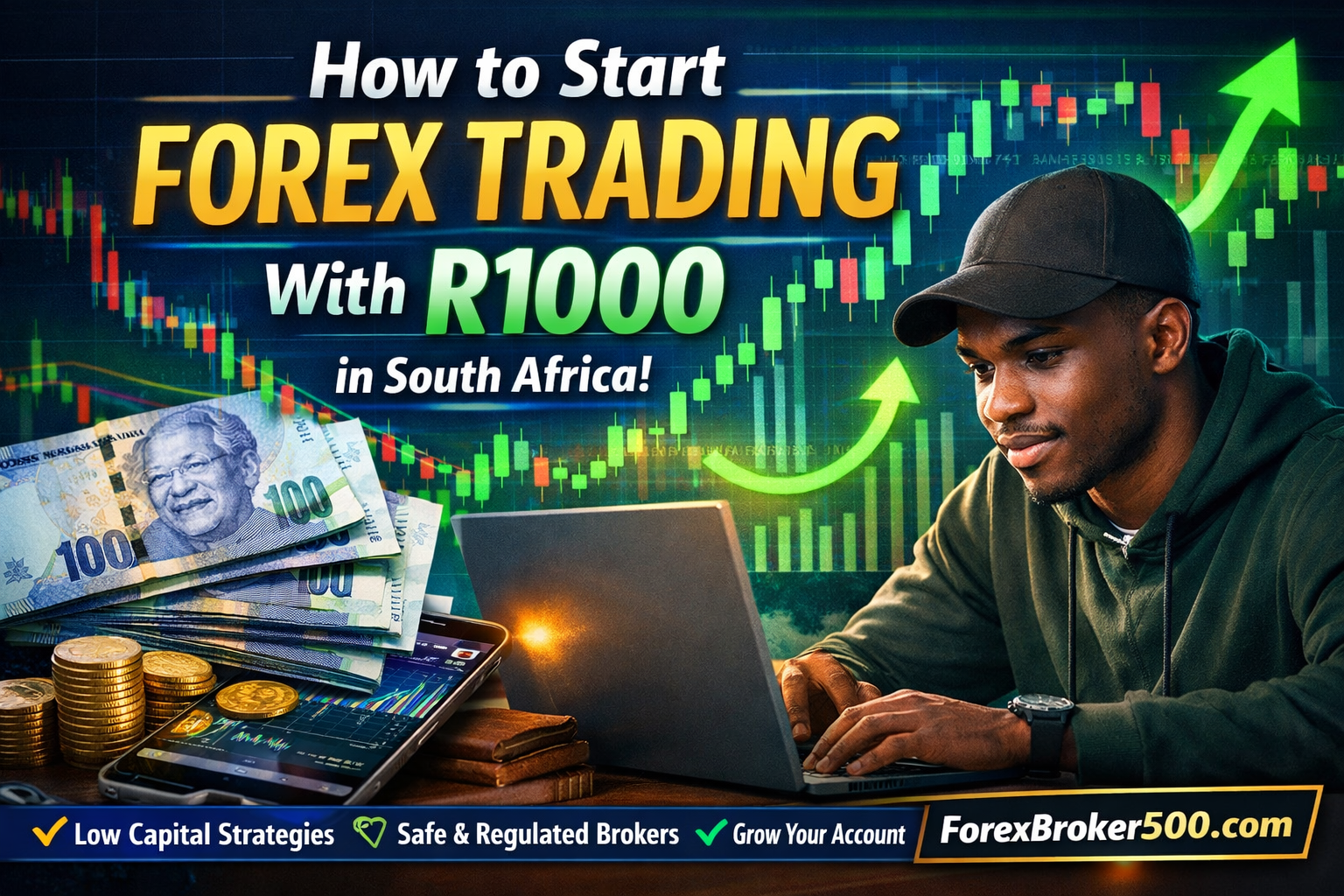 How To Start Forex Trading With R1000 in South Africa