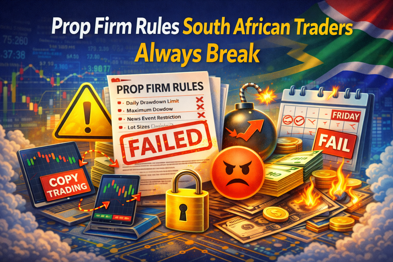 Prop firm rules traders always break