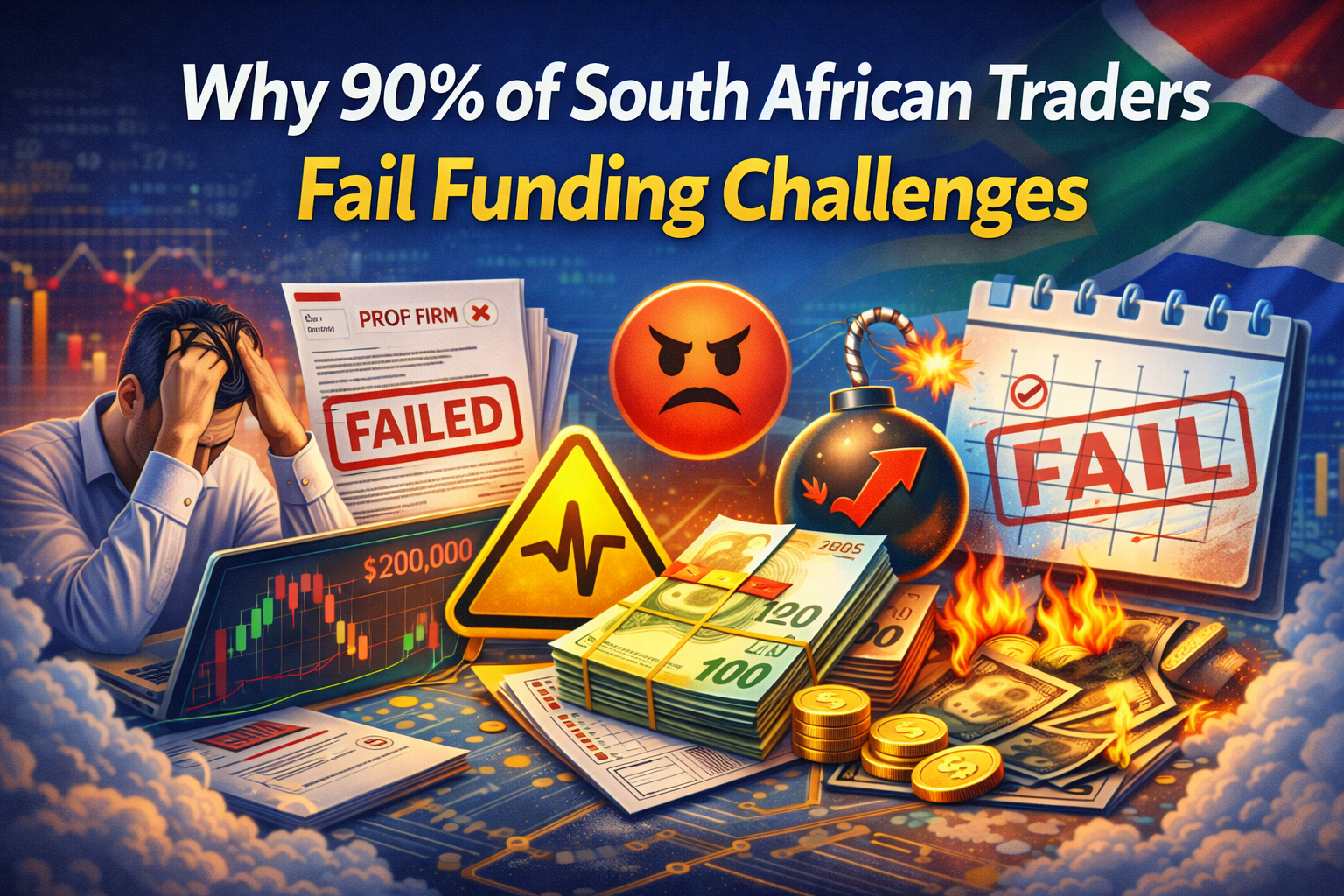 South African trader facing failure challenges