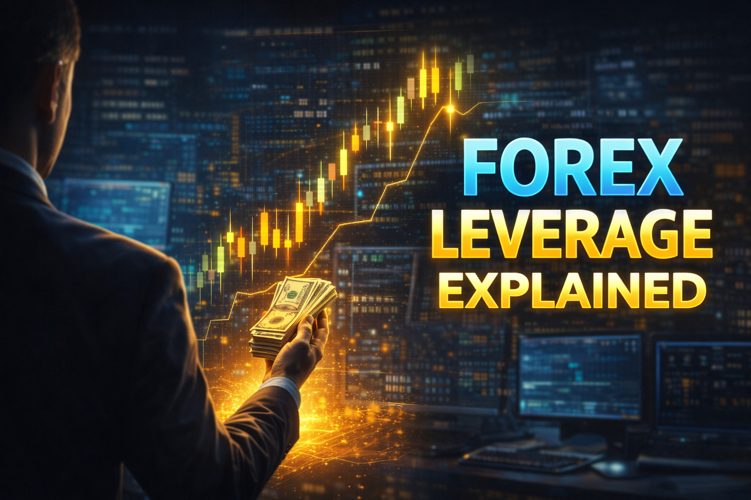 Forex leverage in action