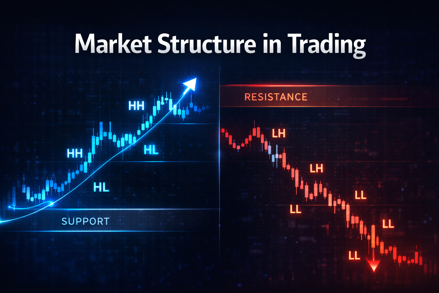 Market structure in forex trading