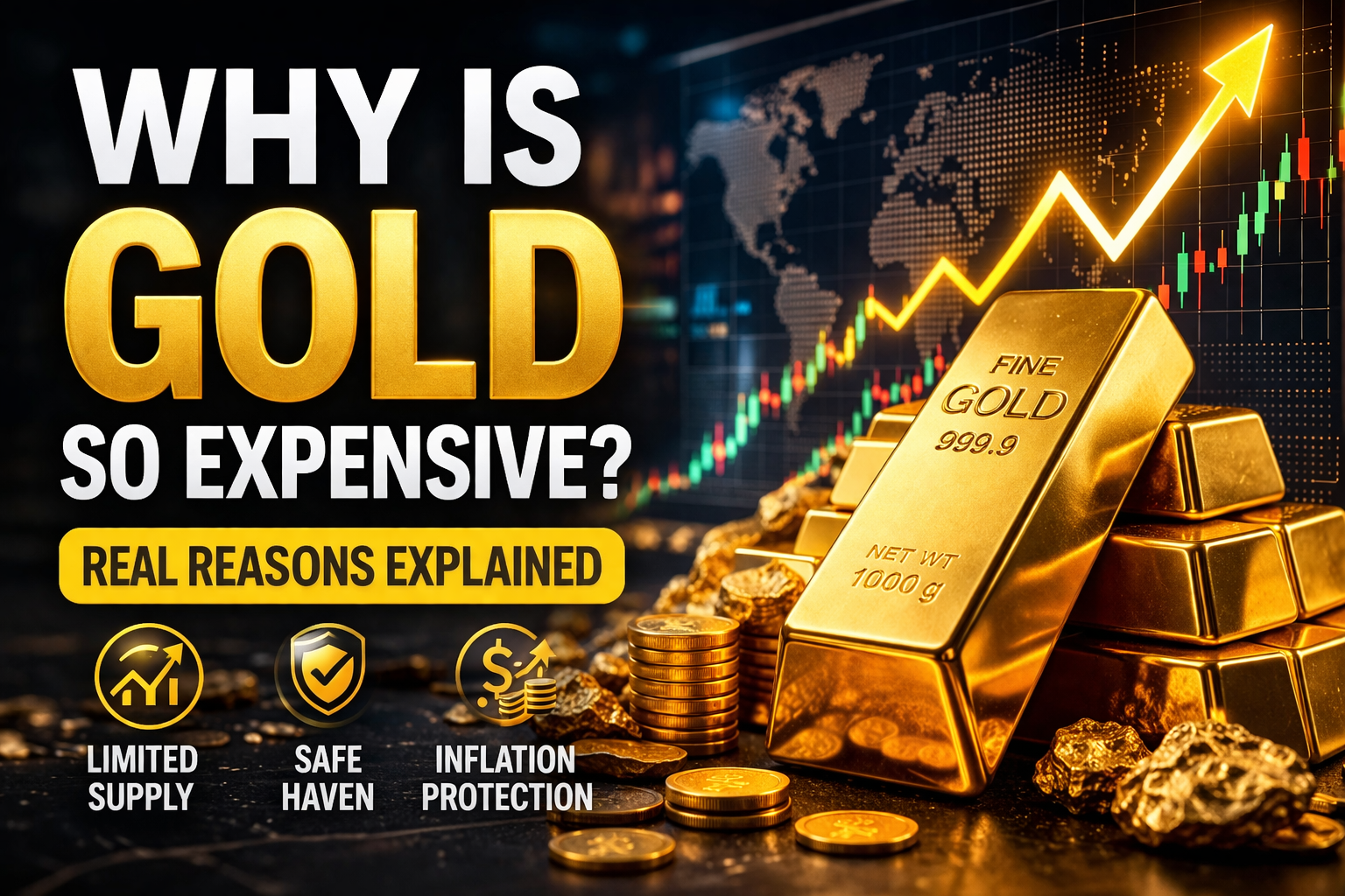 why is gold expensive