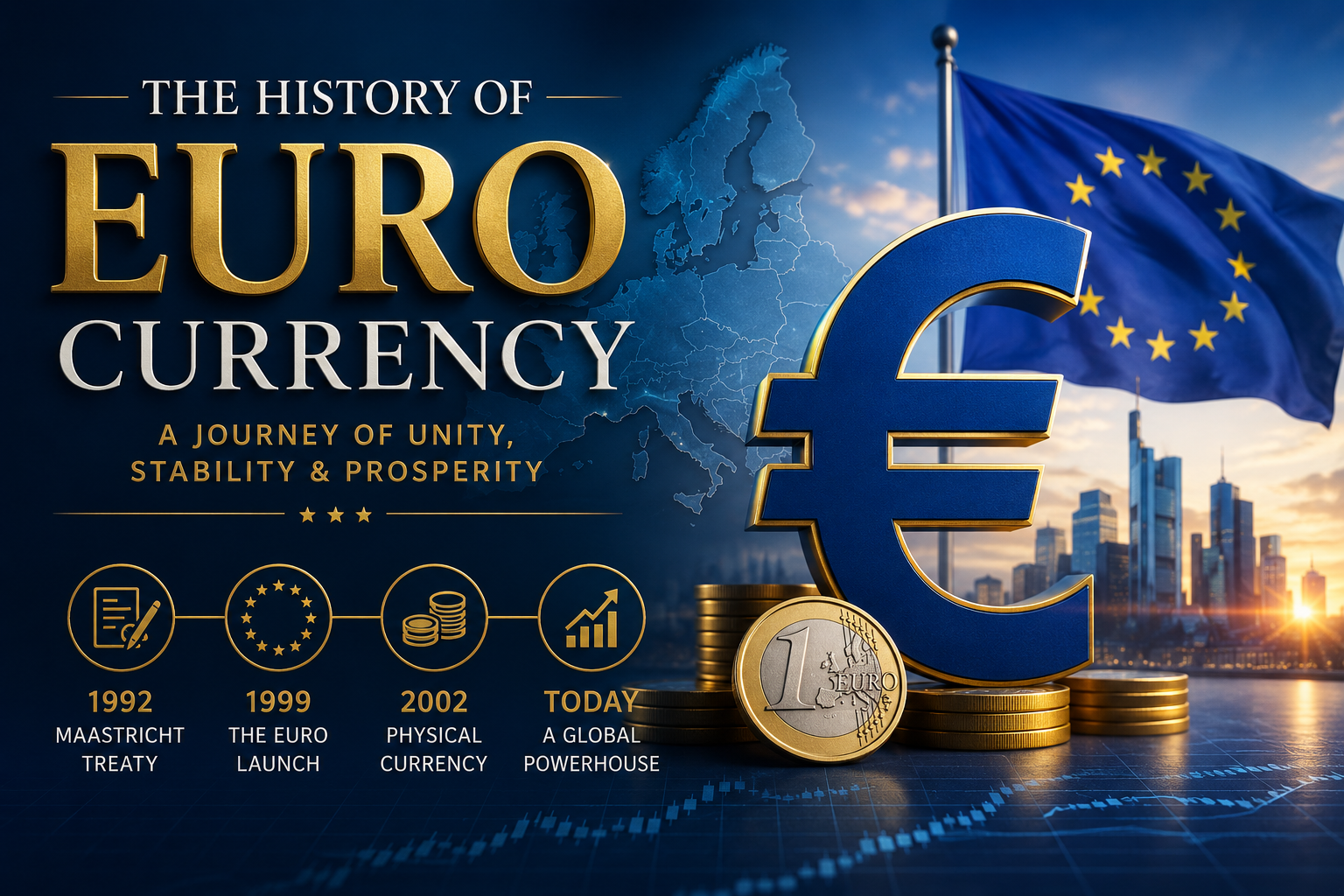 The history of the Euro currency